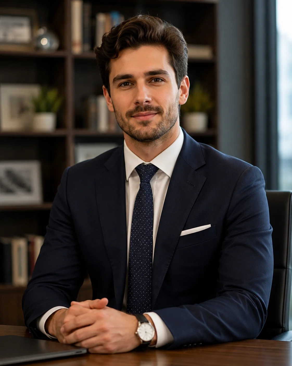 Photo of author