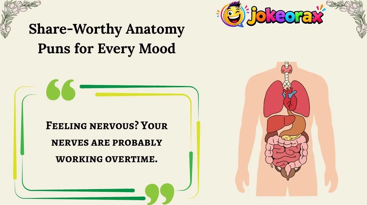 Share-Worthy Anatomy Puns for Every Mood