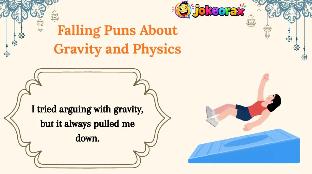 Falling Puns About Gravity and Physics