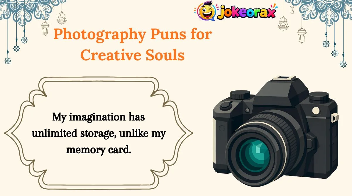 Photography Puns for Creative Souls