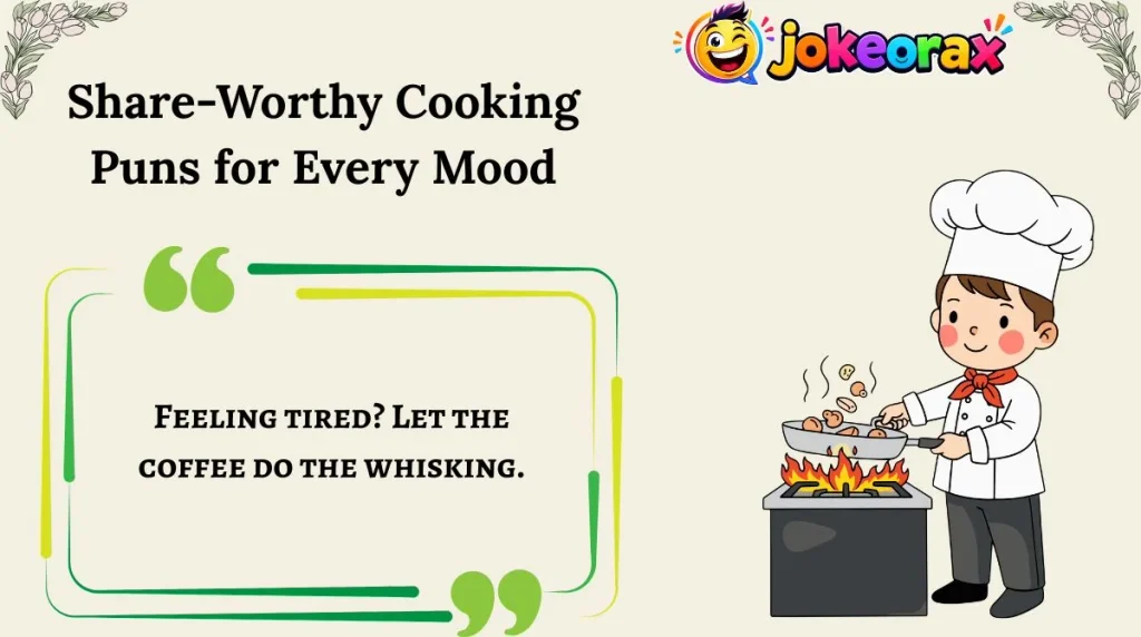 Share-Worthy Cooking Puns for Every Mood