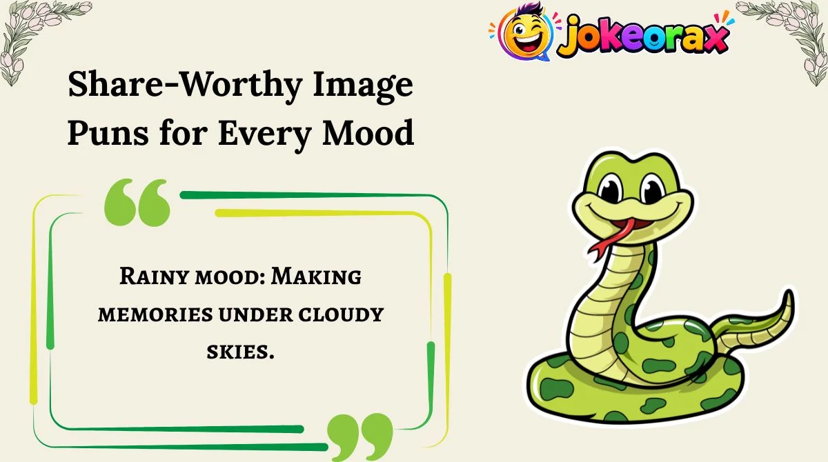 Share-Worthy Image Puns for Every Mood