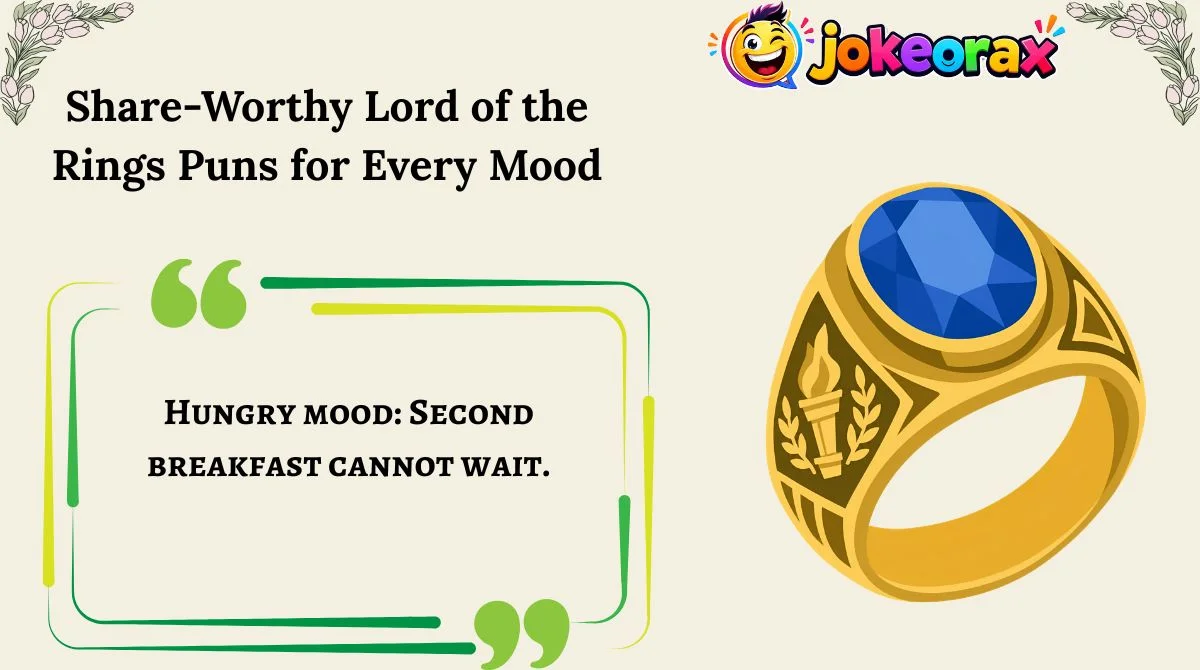 Share-Worthy Lord of the Rings Puns for Every Mood