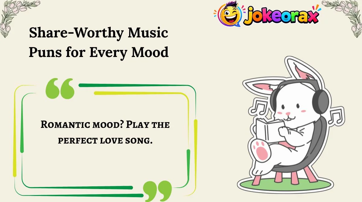 Share-Worthy Music Puns for Every Mood