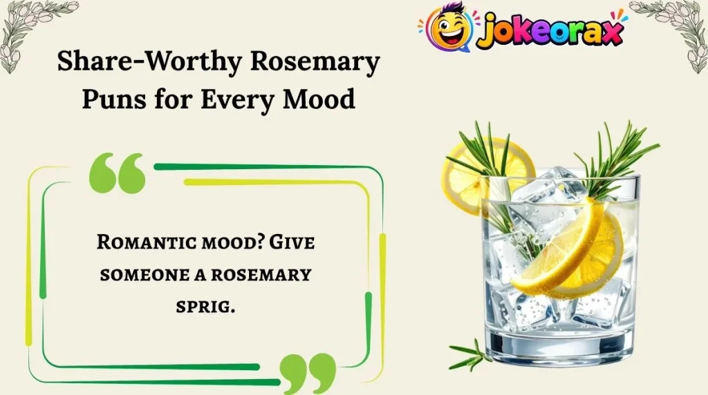 Share-Worthy Rosemary Puns for Every Mood
