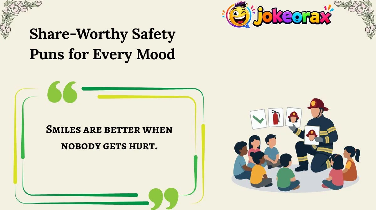 Share-Worthy Safety Puns for Every Mood