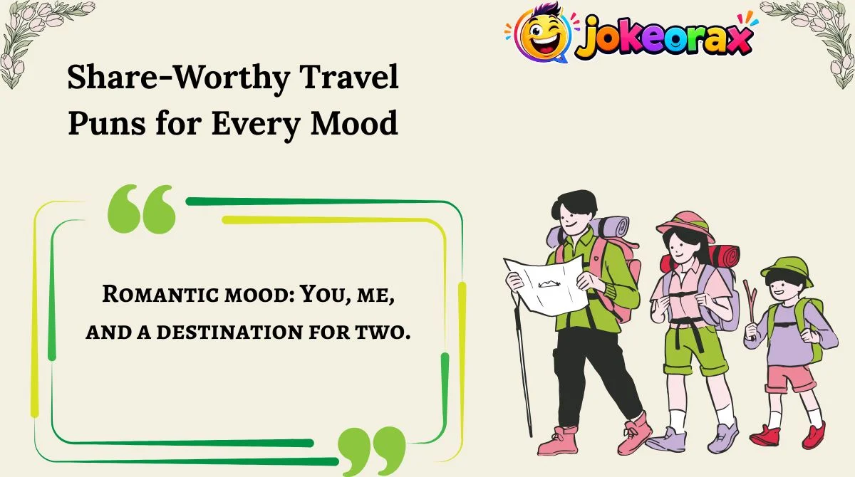Share-Worthy Travel Puns for Every Mood