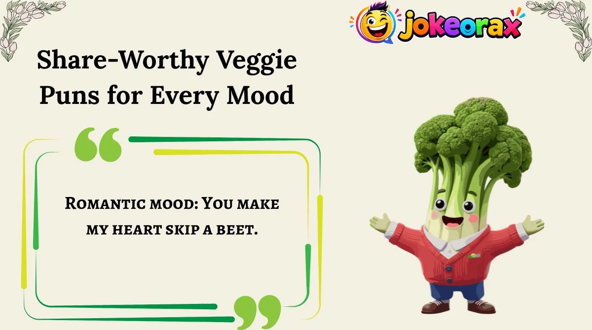 Share-Worthy Veggie Puns for Every Mood