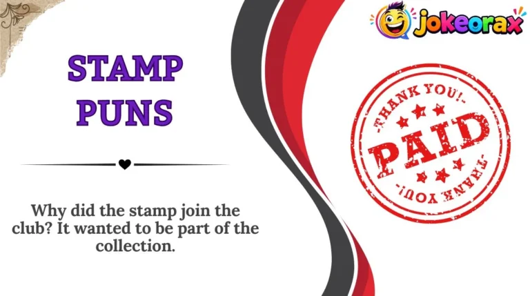 Stamp Puns