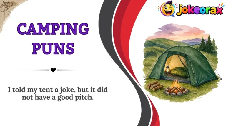 Camping Puns