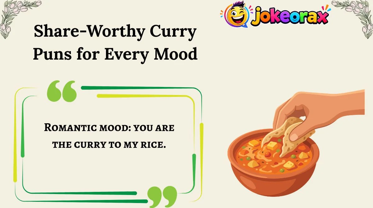 Share-Worthy Curry Puns for Every Mood