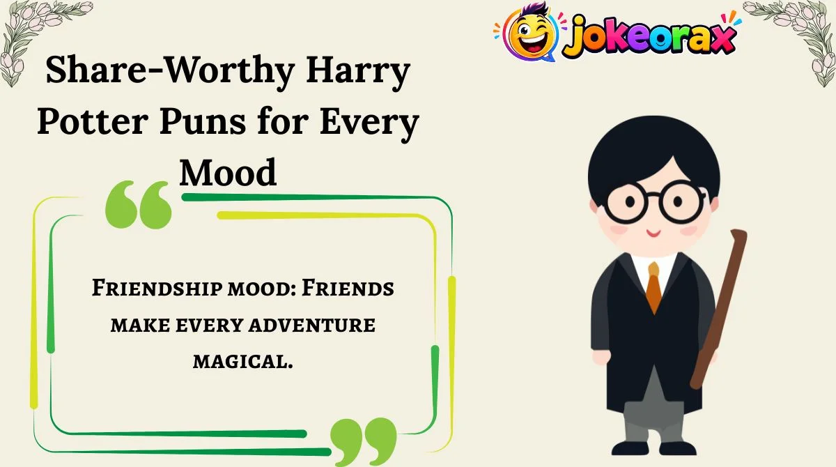 Share-Worthy Harry Potter Puns for Every Mood