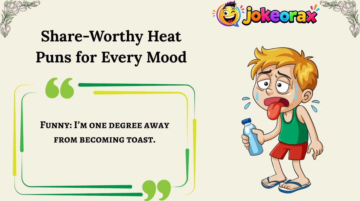 Share-Worthy Heat Puns for Every Mood