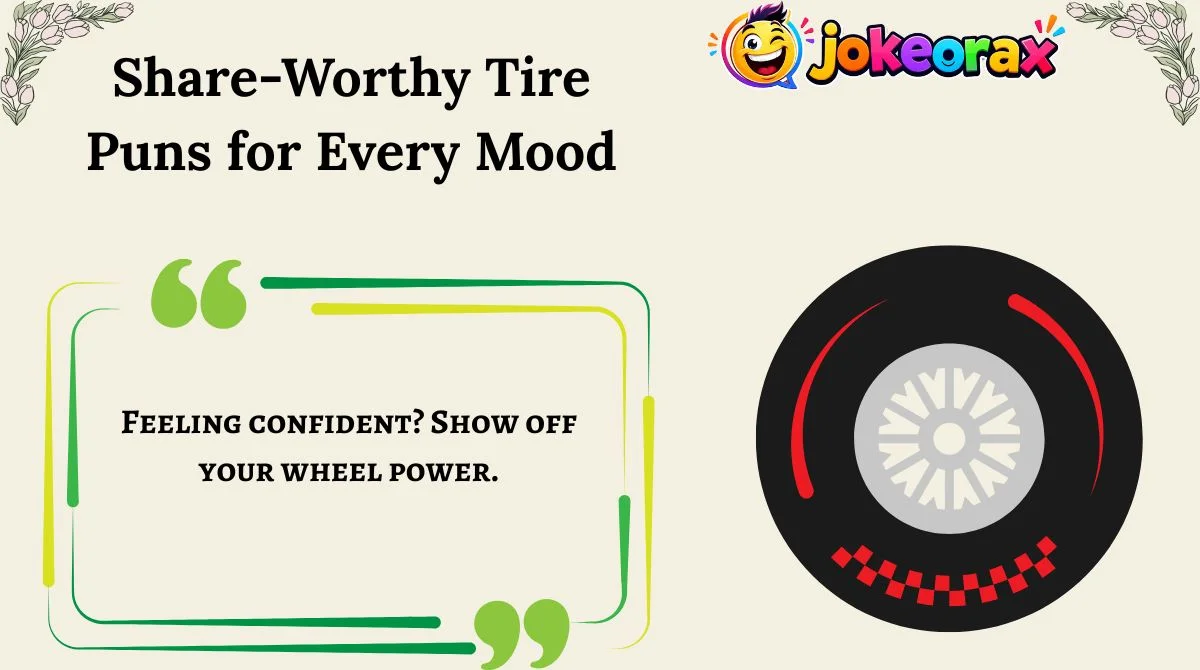 Share-Worthy Tire Puns for Every Mood