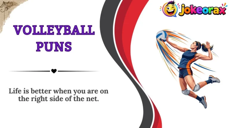Volleyball Puns